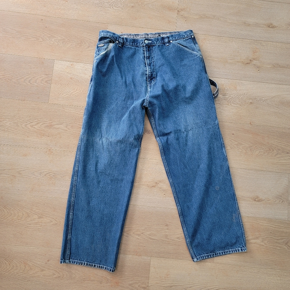 40 Shaquille O'Neal Twism Baggy Hip Hop Men's Jeans Denim Y2K Skater